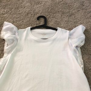 Kate spade white top